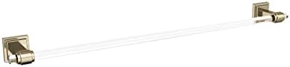 Amerock BH36064CBBZ Glacio Towel Bar Luxury Bathroom Hardware