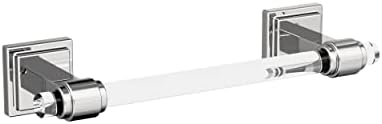 Dont want unclear towel bars 8-inch clearChrome towel bar sturdy install simply