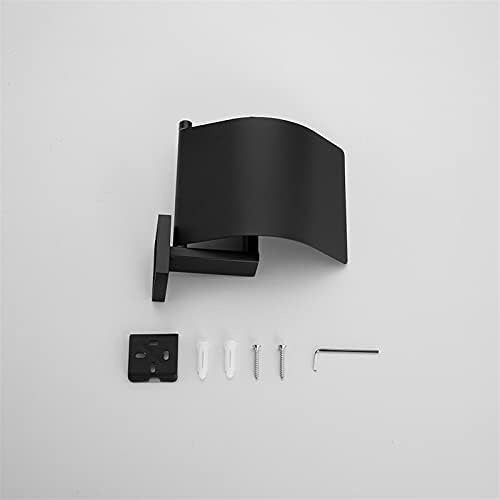 TOILET ROLL HOLDER BLACK