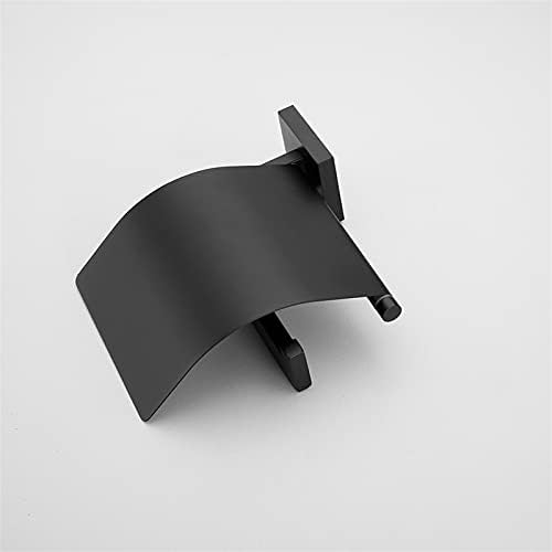 TOILET ROLL HOLDER BLACK