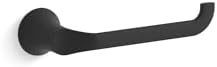 Simplice Towel Arm Matte Black