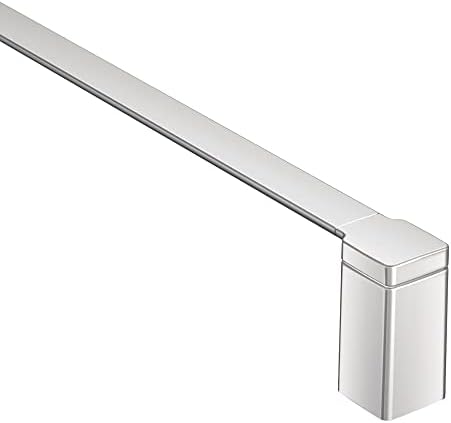Durable Durable 90-Degree Towel Bar Set with Chrome Finish
