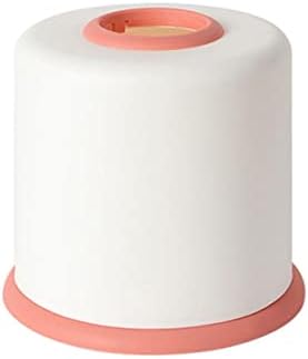 Stainless Steel Toilet Paper Holder with White and Pink Options