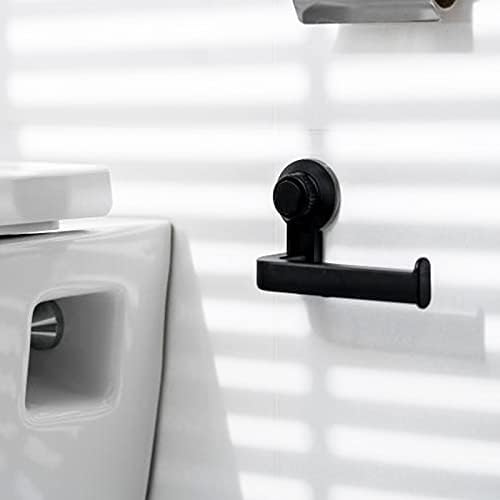 Wall-Mounted Toilet Paper Holder with suction cup Durable Waterproof Design D