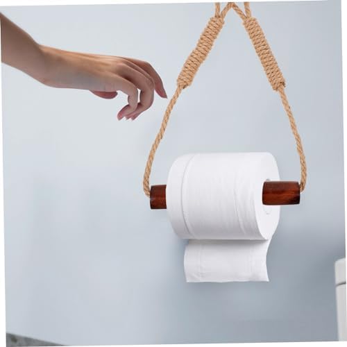 Rustic Design Durable Wall-Mounted Toilet Paper Holder