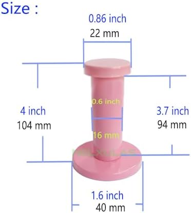 Festive Pink Stainless Steel Wall Hook