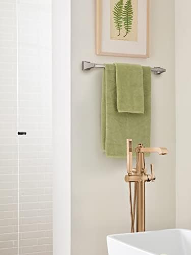 Elegant 24-Inch Brushed Nickel Towel Bar Amerock BH36024G10