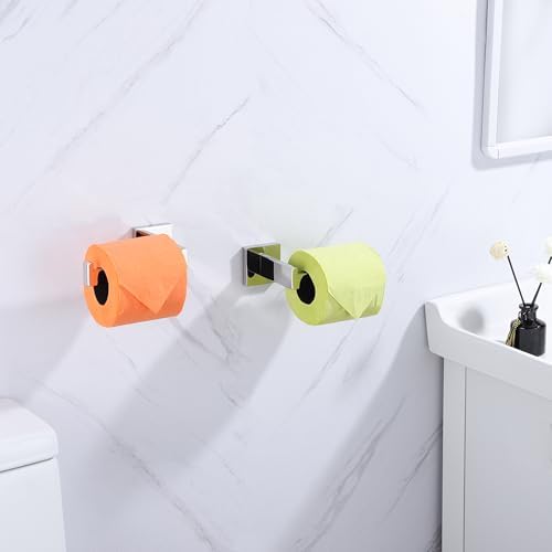 Rustproof Chrome Toilet Paper Holder Bathroom TP Roll Holder