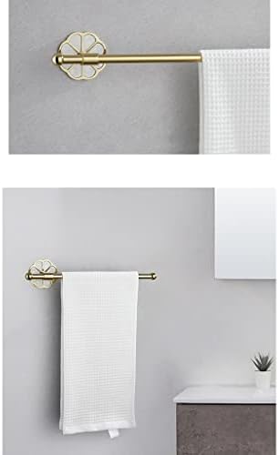 Stylish Brass Towel Bar Space-Saving Towel Holder