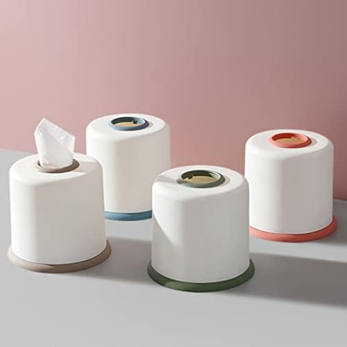 Stainless Steel Toilet Paper Holder with White and Pink Options