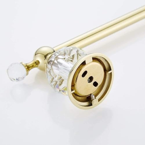 Lumclaw Crystal Towel Bar Set for Bathroom