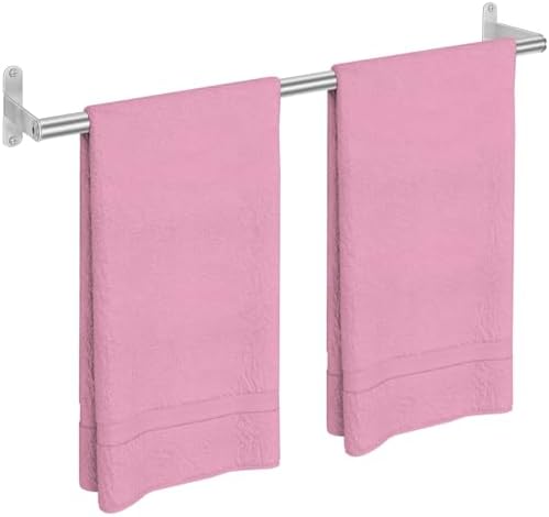 High-Quality Sustainable Space DOKU 24-Inch Brushed Nickel Bathroom Towel Bar