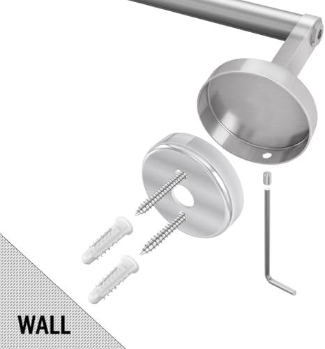 VOTZAAQ 24-inch Wall-Mounted Towel Bar Rust-Resistant Modern Design