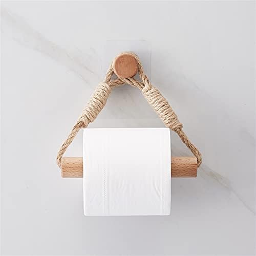 FORAO Retro Retro Black and White Bathroom Toilet Roll Holder Orange