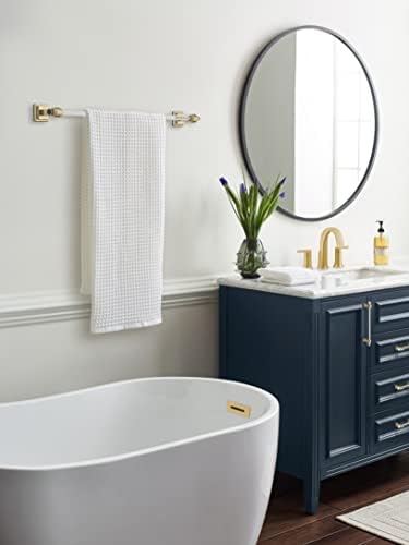 Amerock BH36064CBBZ Glacio Towel Bar Luxury Bathroom Hardware