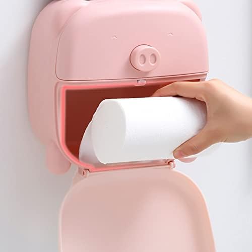 Cute Wall-Mounted Toilet Paper Holder