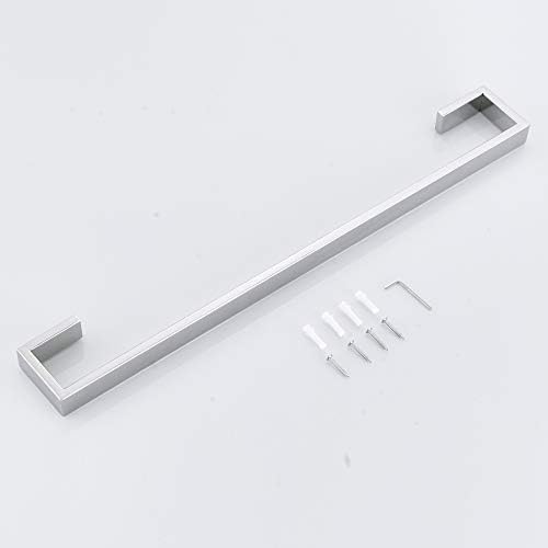 Full Polished Chrome Bath Towel Bar With 24-inch Length