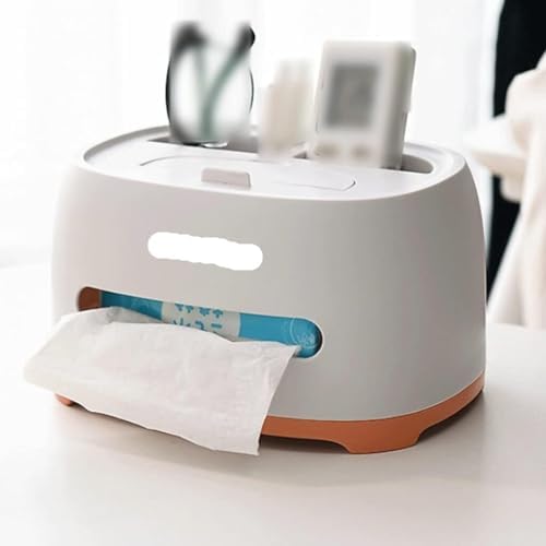 Stainless Steel Toilet Paper Holder with Storage for Desk