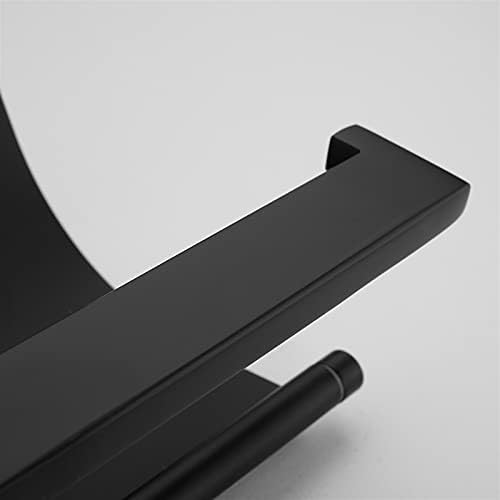 TOILET ROLL HOLDER BLACK