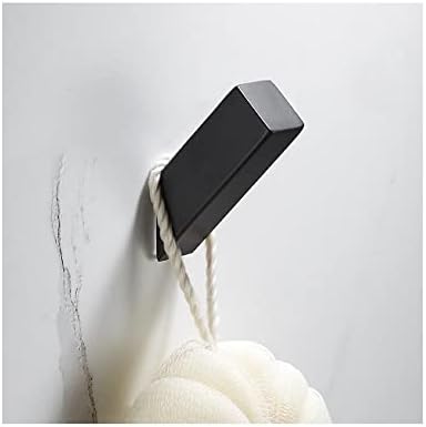 Sturdy Black Shower Hook for Bathroom Kitchen