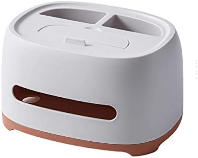 Stainless Steel Toilet Paper Holder with Storage for Desk