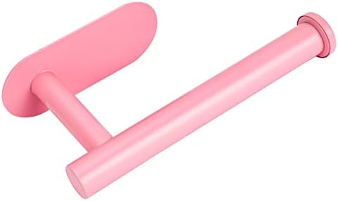Sturdy Stainless Steel Toile Paper Holder for Bathroom Pink