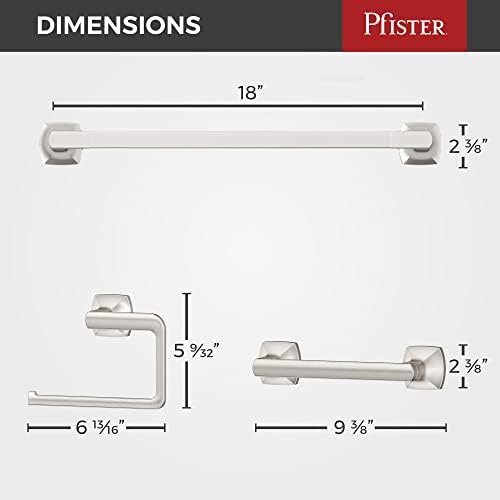 Pfister Vaneri 3-Piece Bathroom Hardware Set - Durable and Stylish Design