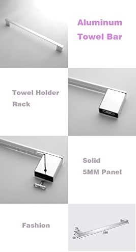 Aesthetic Aluminum Towel Bar