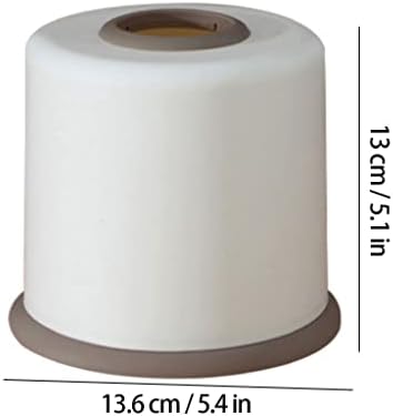 Stainless Steel Toilet Paper Holder with White and Pink Options