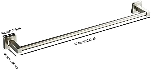 High-Quality Stainless Steel Towel Bar for Bath Kitchen Brushed Nickel