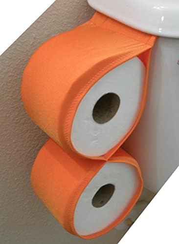 Spandex Toilet Paper Holder for 2 Giant Rolls