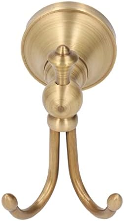 Double-Tier Wall Towel Hook Stainless Steel Antique Design
