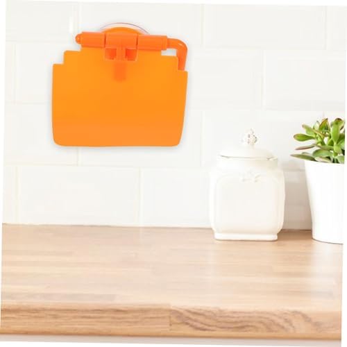 Sturdy Suction-Cup Toilet Paper Holder for Rustic Bathrooms