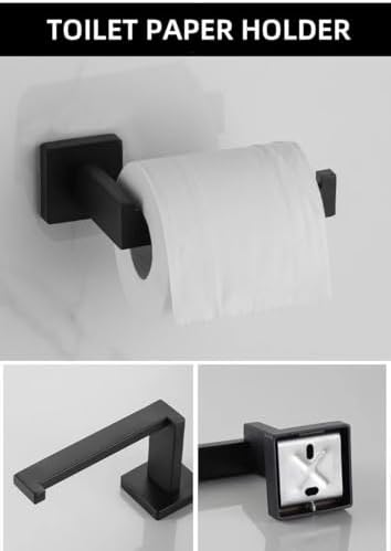 5-Piece Stainless Steel Bathroom Hardware Set