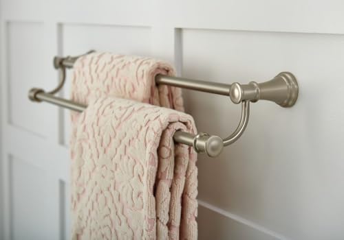 Moen YB6418NL Belfield 24-Inch Double Towel Bar in Polished Nickel