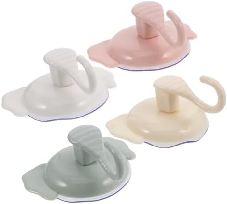 4pc Elephant Suction Cup Hooks