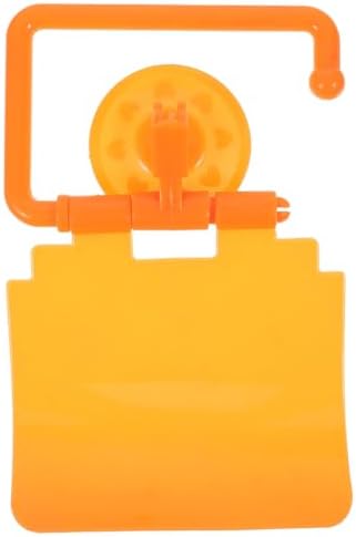 Angoily Space-Saving Toilet Paper Holder with Suction Cup Design
