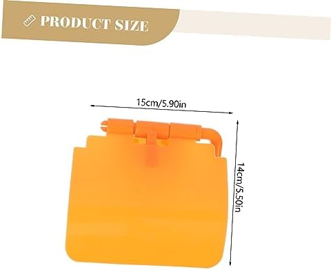 Angoily Space-Saving Toilet Paper Holder with Suction Cup Design