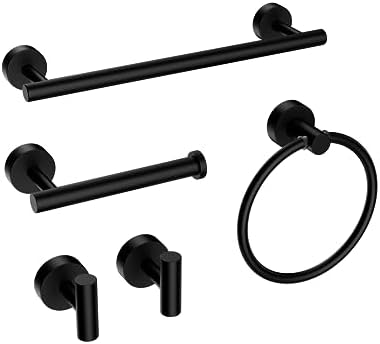 5-Piece Stainless Steel Bathroom Accessories Set