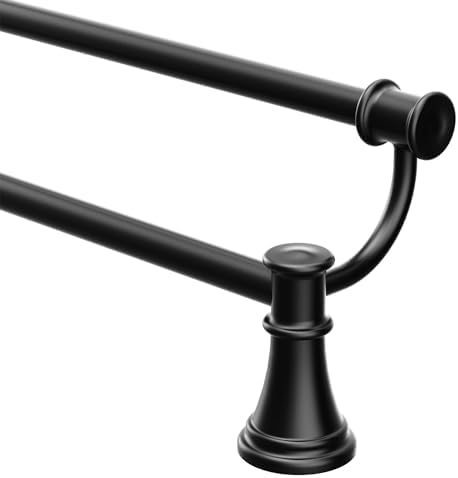 Moen YB6418NL Belfield 24-Inch Double Towel Bar in Polished Nickel