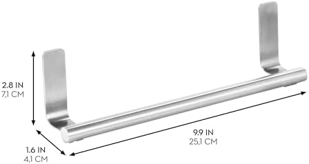 Set of 2 iDesign Adhesive Towel Bars