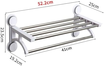 AnnBka Strong Suction Towel Rack with 2000PSIA