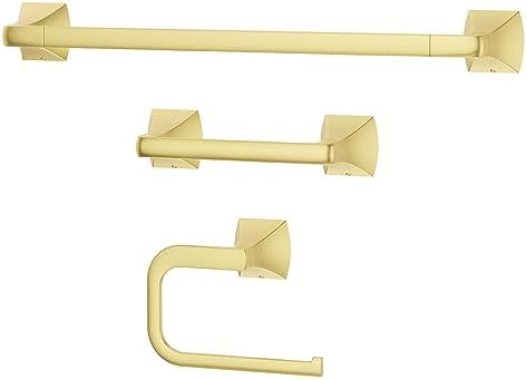 Pfister Bruxie 3-Piece Bath Set with Towel Bar Ring Holder