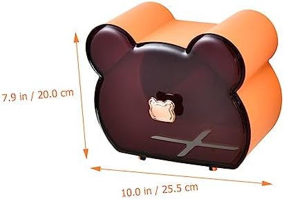 Luxshiny Space-Saving Tissue Box Organizer