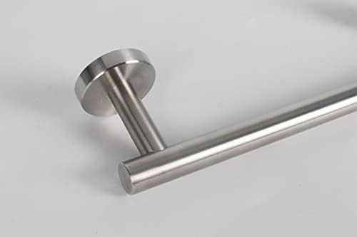 TocTen Double Pack of Heavy-Duty Stainless Steel Towel Bars