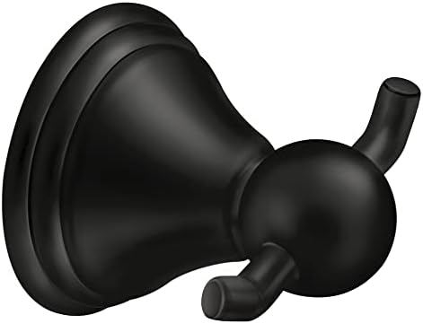 Stylish Matte Black Robe Hook by M Oculus