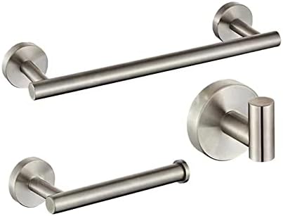 Bathroom Hardware Set - Gold Black Towel Rail Robe Hook