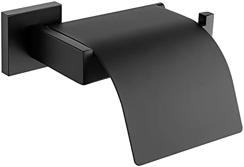 TOILET ROLL HOLDER BLACK