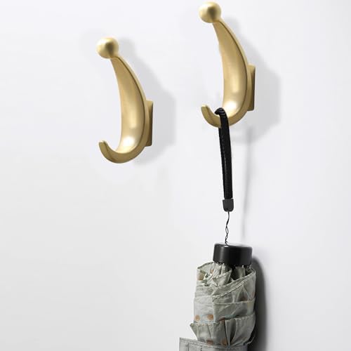 4-Piece Wall-Mounted Towel Hook Set