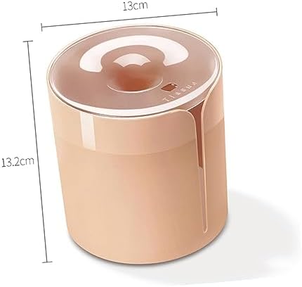 PRETYZOOM Wall-Mounted Transparent Toilet Paper Holder for Efficient Storage